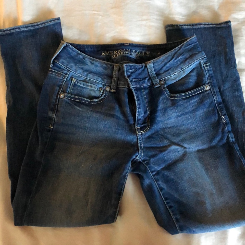 American Eagle crop jegging